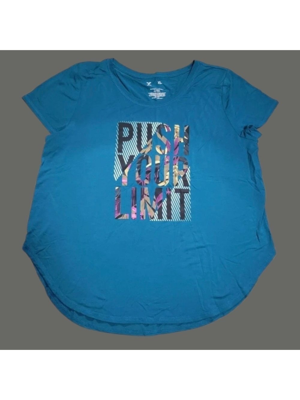 Xersion Green Push Your Limit Tee Size XL